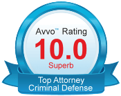 Avvo Top Criminal Defense Attorney